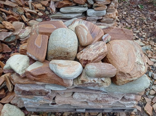 Златолит жёлтый, жёлто-зелёный глыбки и валуны для ланшафтного дизайна купить в Сысерти