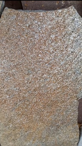 Плитняк златолит серебристый для цоколя, отмостки купить в Сысерти